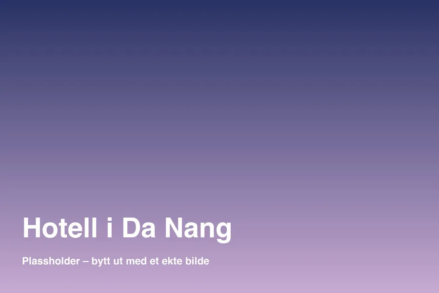 Hotell i Da Nang sentrum